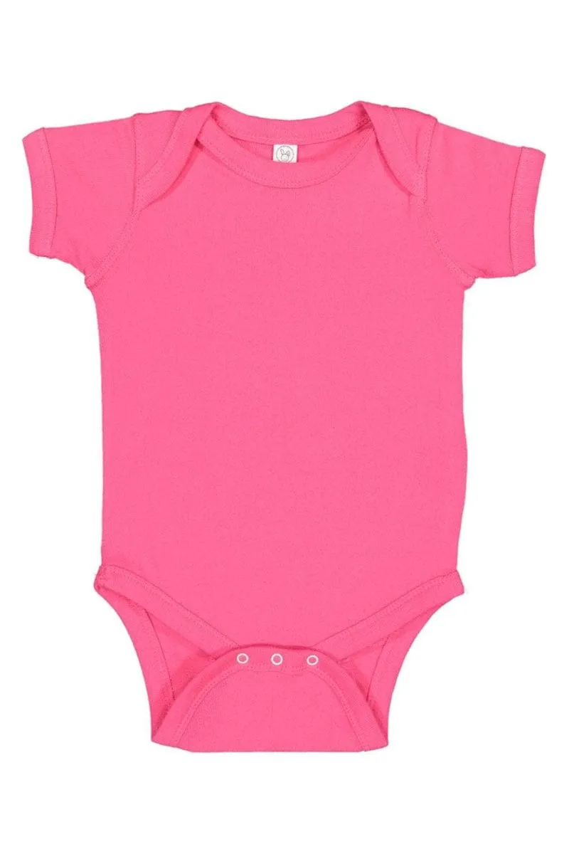 Rabbit Skins 4400: Infant Baby Rib Bodysuit