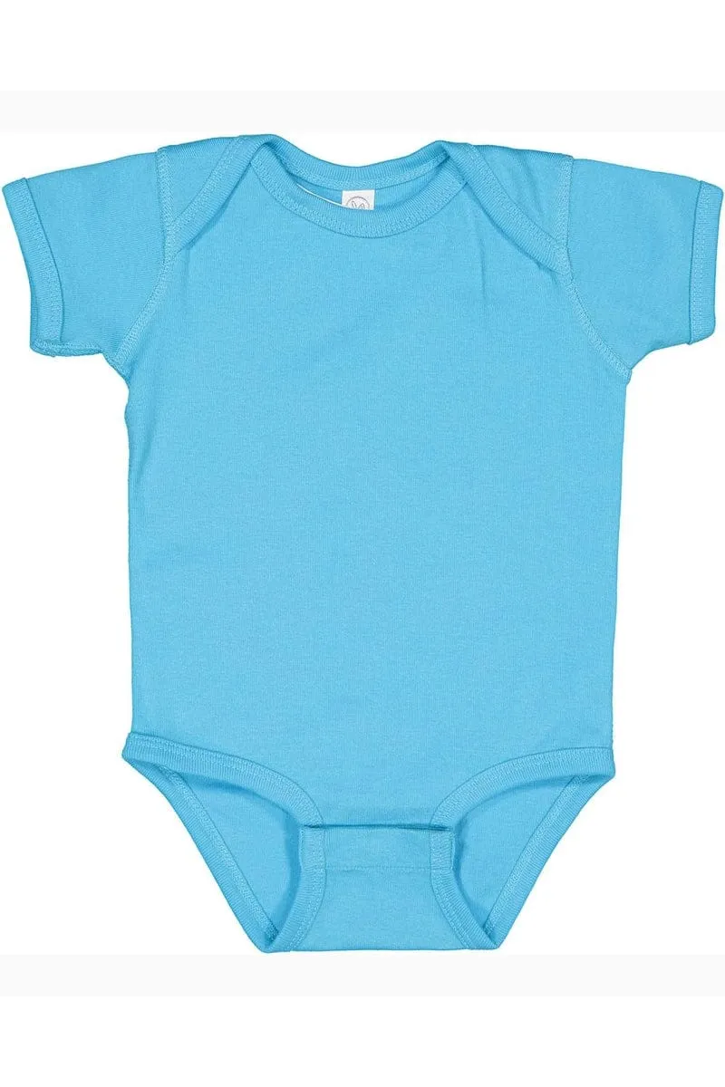 Rabbit Skins 4400: Infant Baby Rib Bodysuit