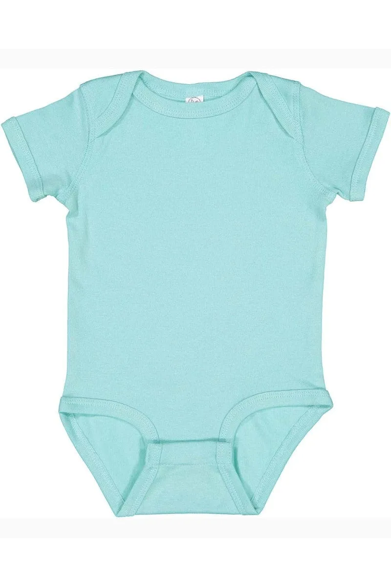 Rabbit Skins 4400: Infant Baby Rib Bodysuit