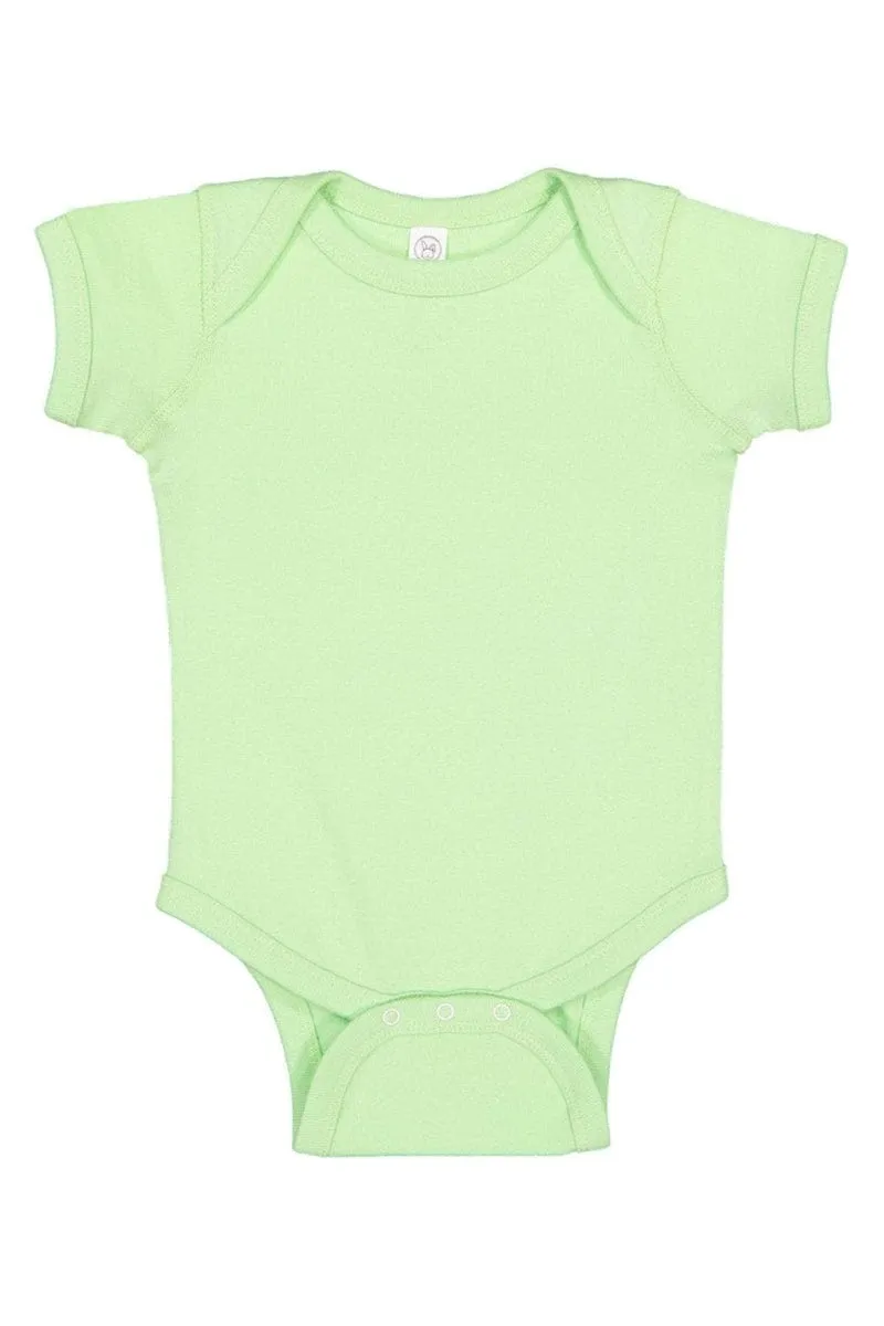 Rabbit Skins 4400: Infant Baby Rib Bodysuit