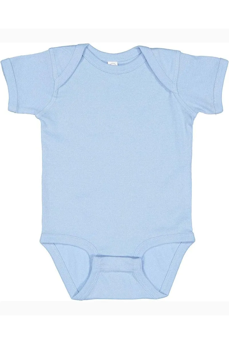 Rabbit Skins 4400: Infant Baby Rib Bodysuit