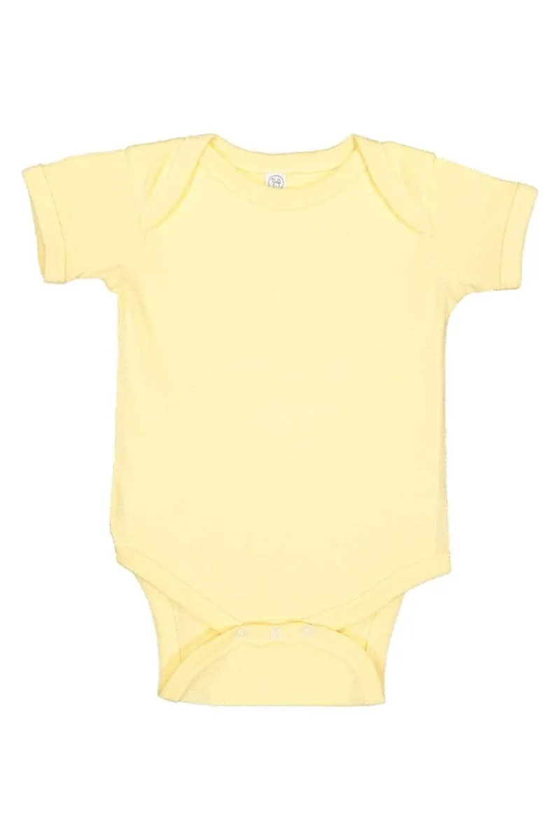 Rabbit Skins 4400: Infant Baby Rib Bodysuit