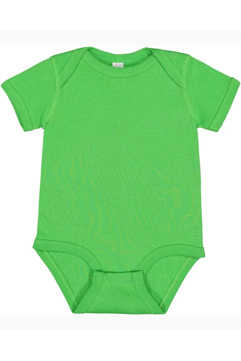 Rabbit Skins 4400: Infant Baby Rib Bodysuit