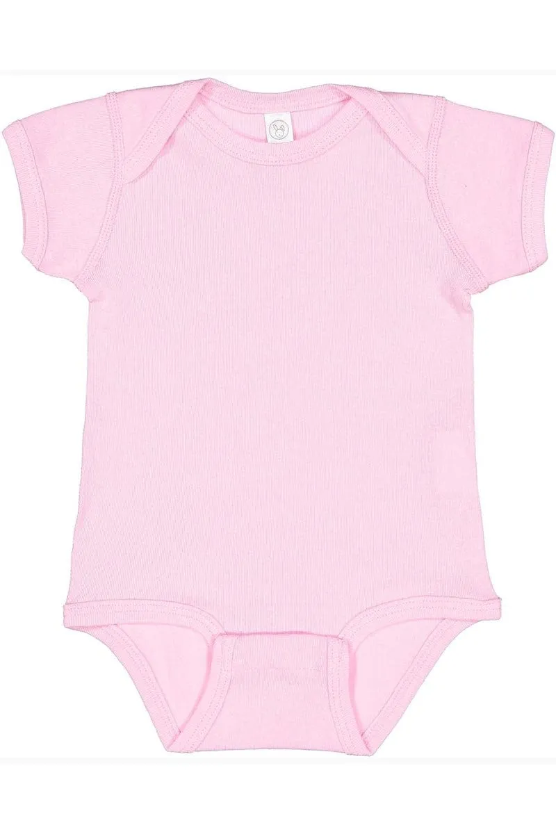 Rabbit Skins 4400: Infant Baby Rib Bodysuit