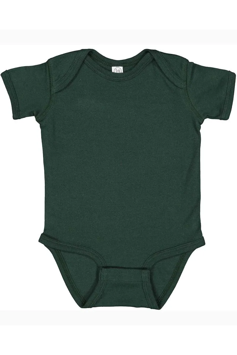 Rabbit Skins 4400: Infant Baby Rib Bodysuit