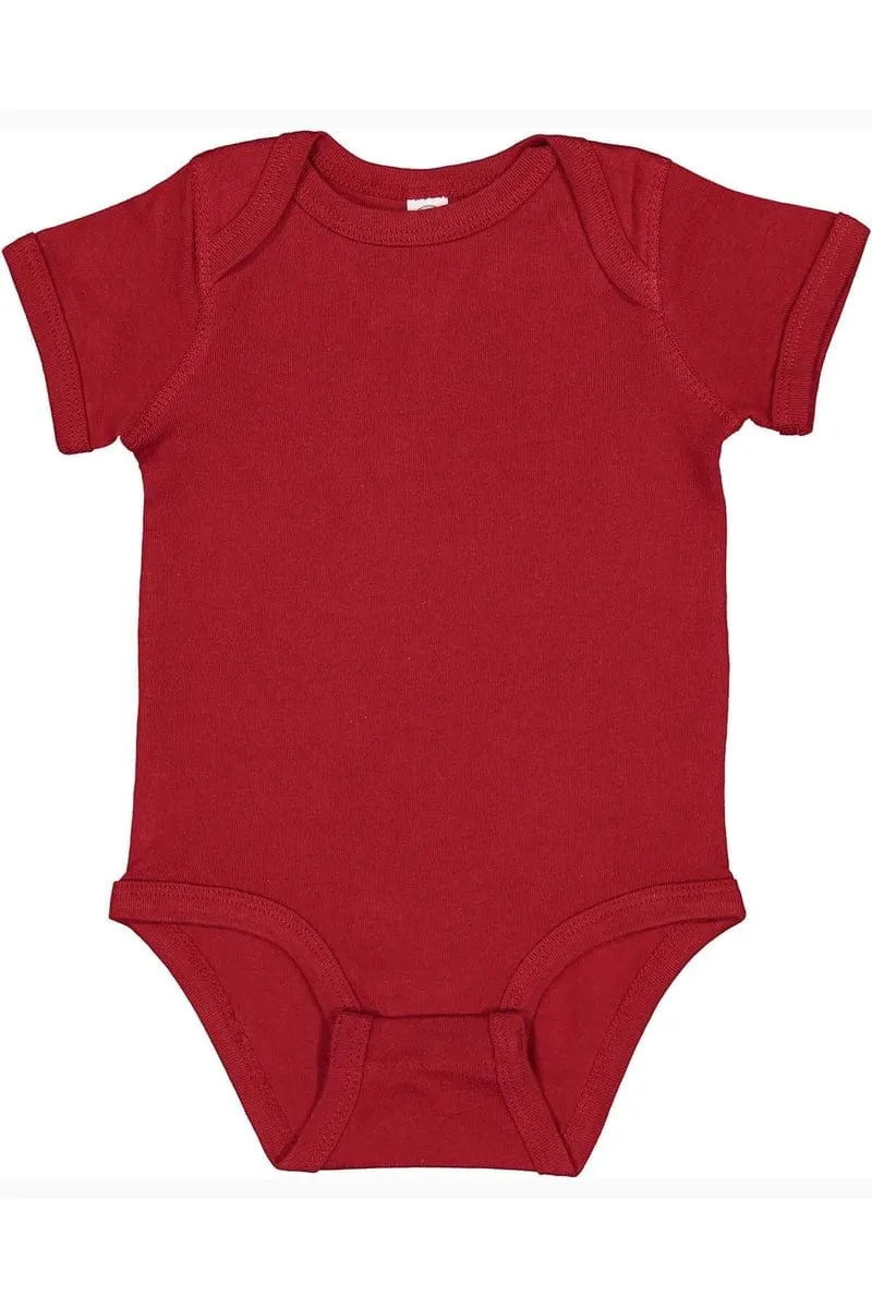 Rabbit Skins 4400: Infant Baby Rib Bodysuit