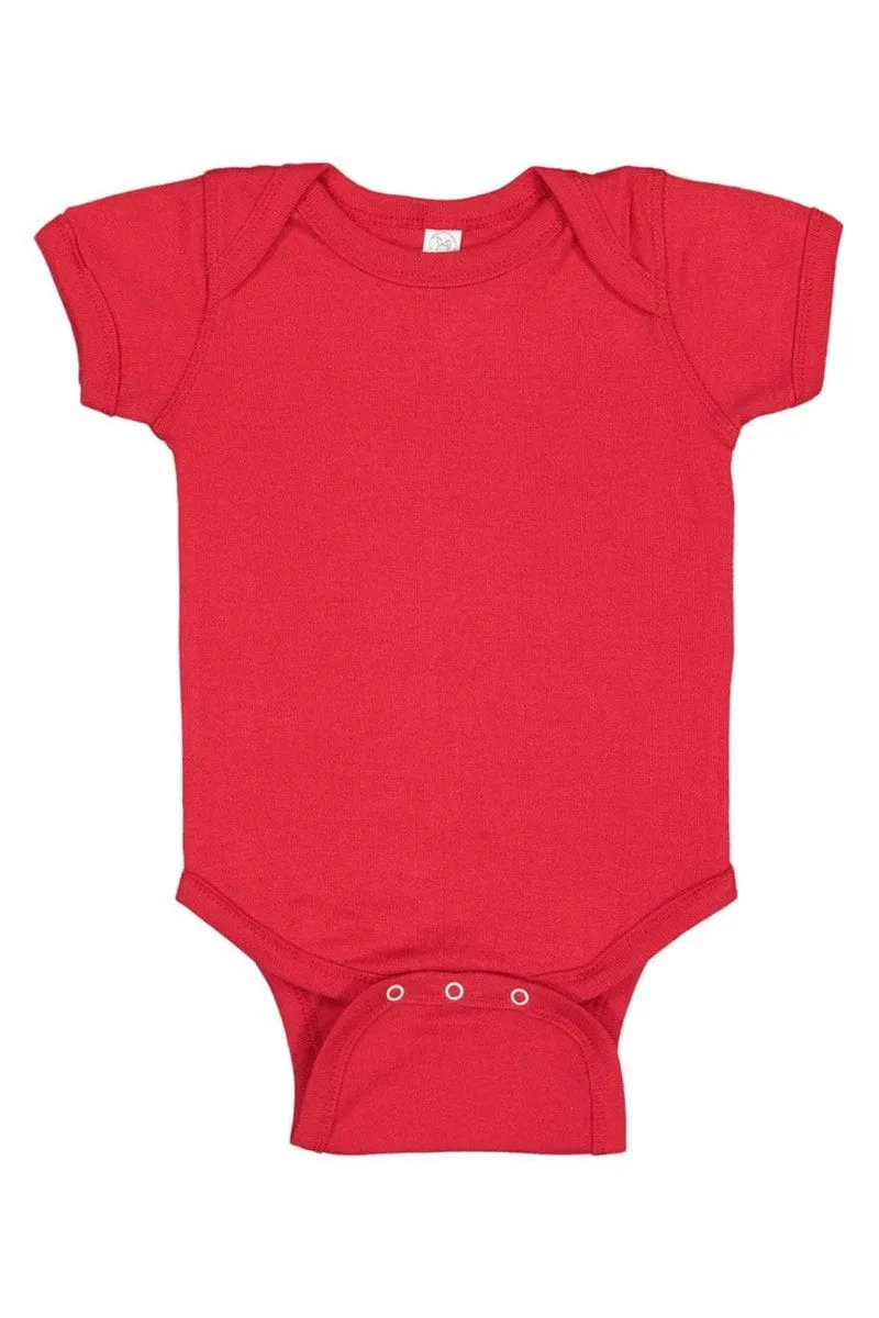 Rabbit Skins 4400: Infant Baby Rib Bodysuit
