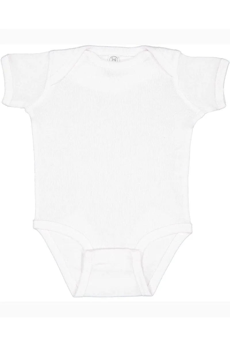 Rabbit Skins 4400: Infant Baby Rib Bodysuit