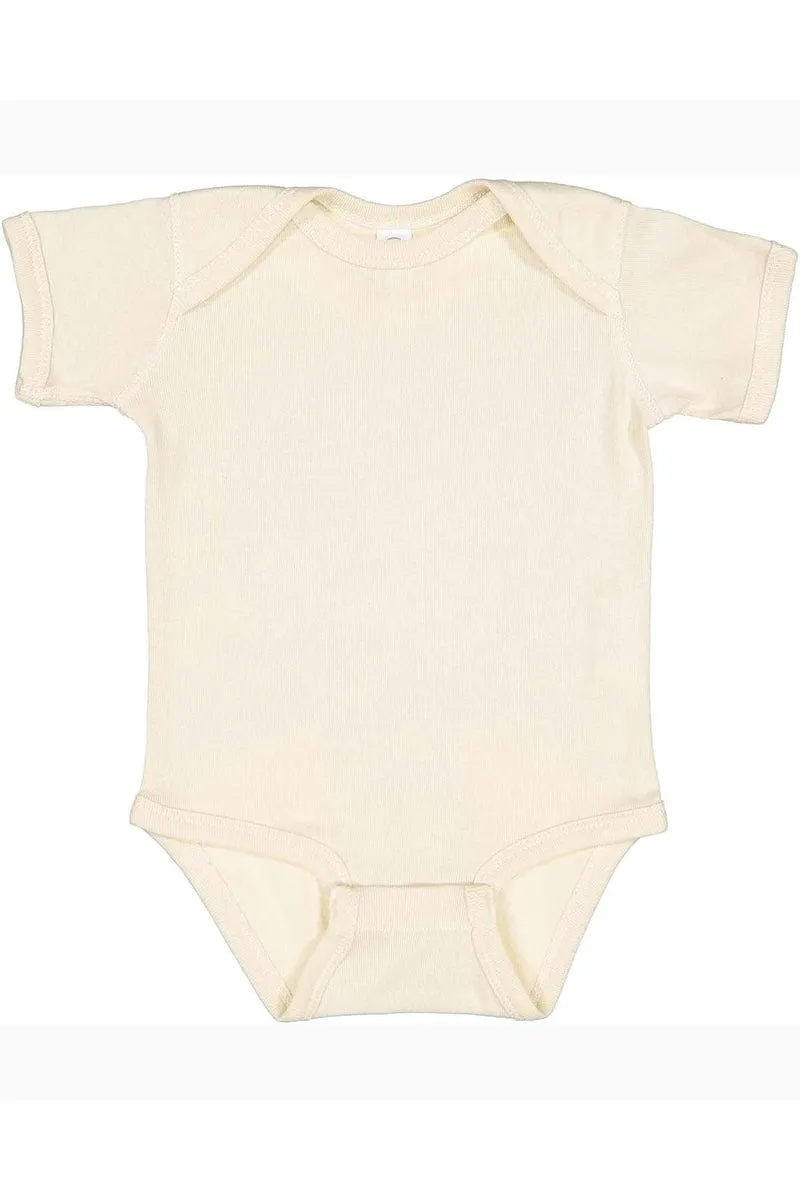 Rabbit Skins 4400: Infant Baby Rib Bodysuit