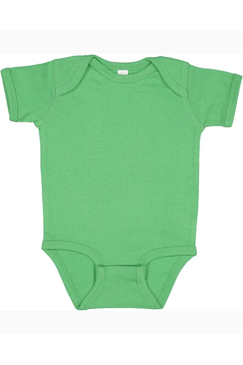 Rabbit Skins 4400: Infant Baby Rib Bodysuit