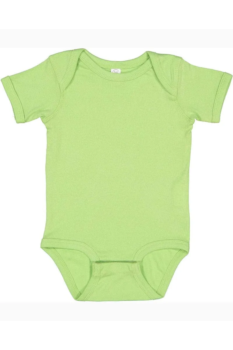 Rabbit Skins 4400: Infant Baby Rib Bodysuit