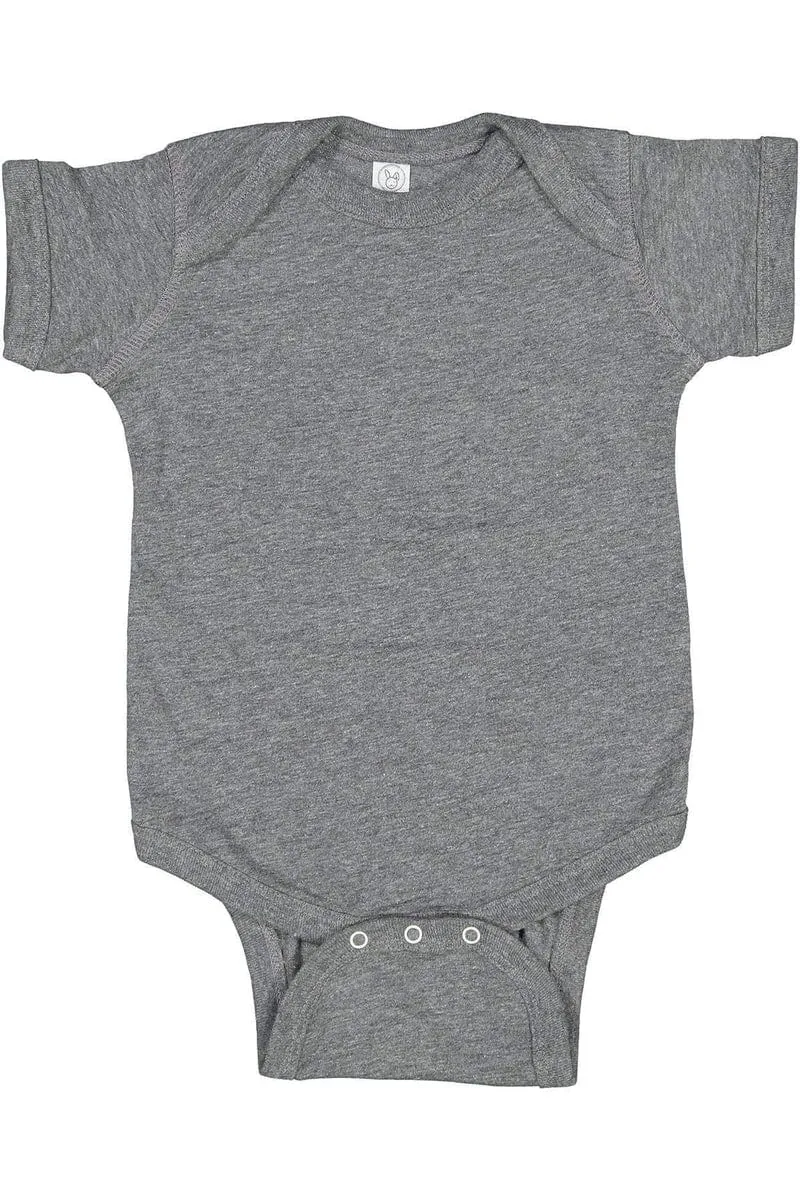 Rabbit Skins 4424: Infant Fine Jersey Bodysuit, Traditional Colors