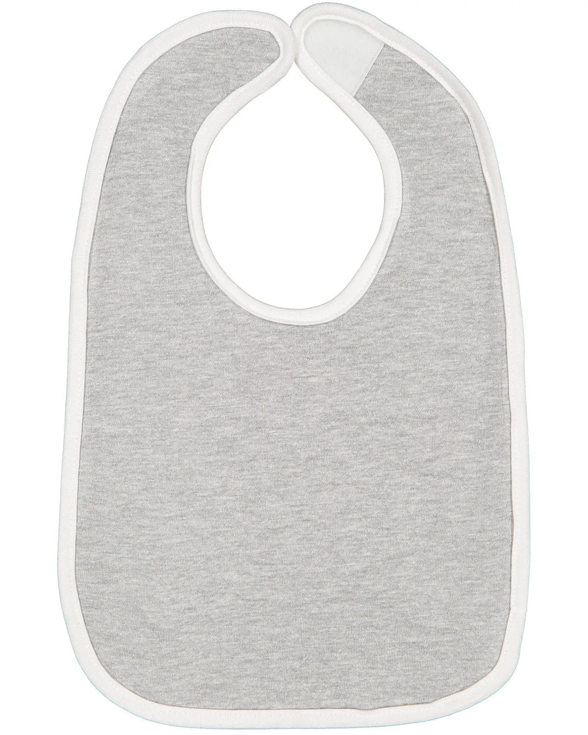 RS1004 Rabbit Skins Infant Contrast Trim Bib