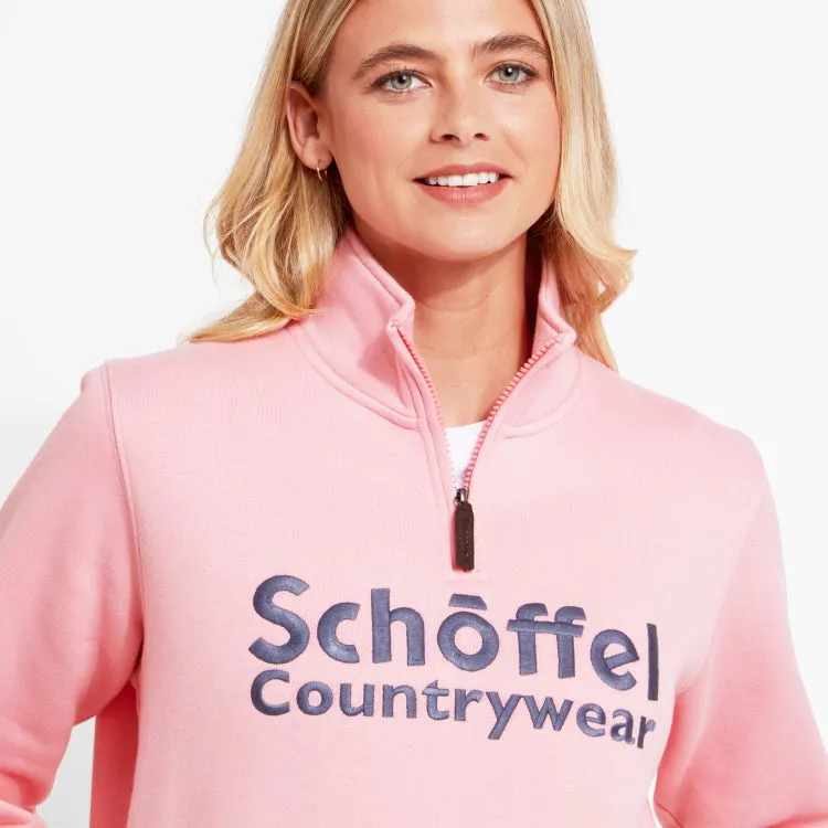 Schoffel Ladies St Issey Sweatshirt - Dusky Pink