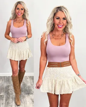 Smitten With You Bodysuit - Lavender