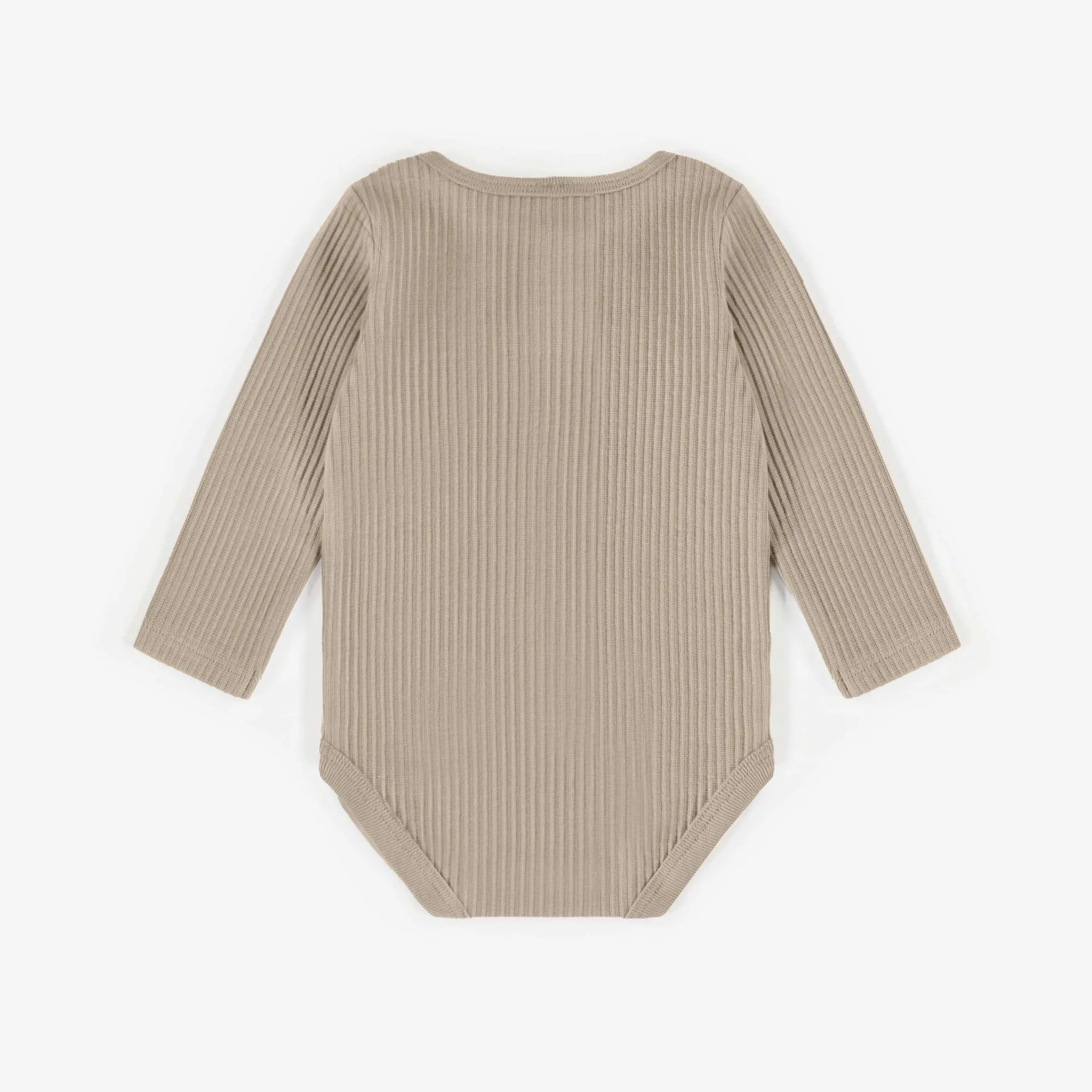 The Bear Henley Collar Bodysuit - BABY