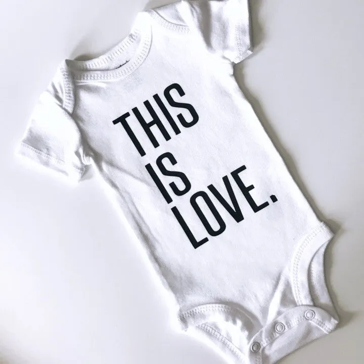 This Is Love (bold font) - BODYSUIT