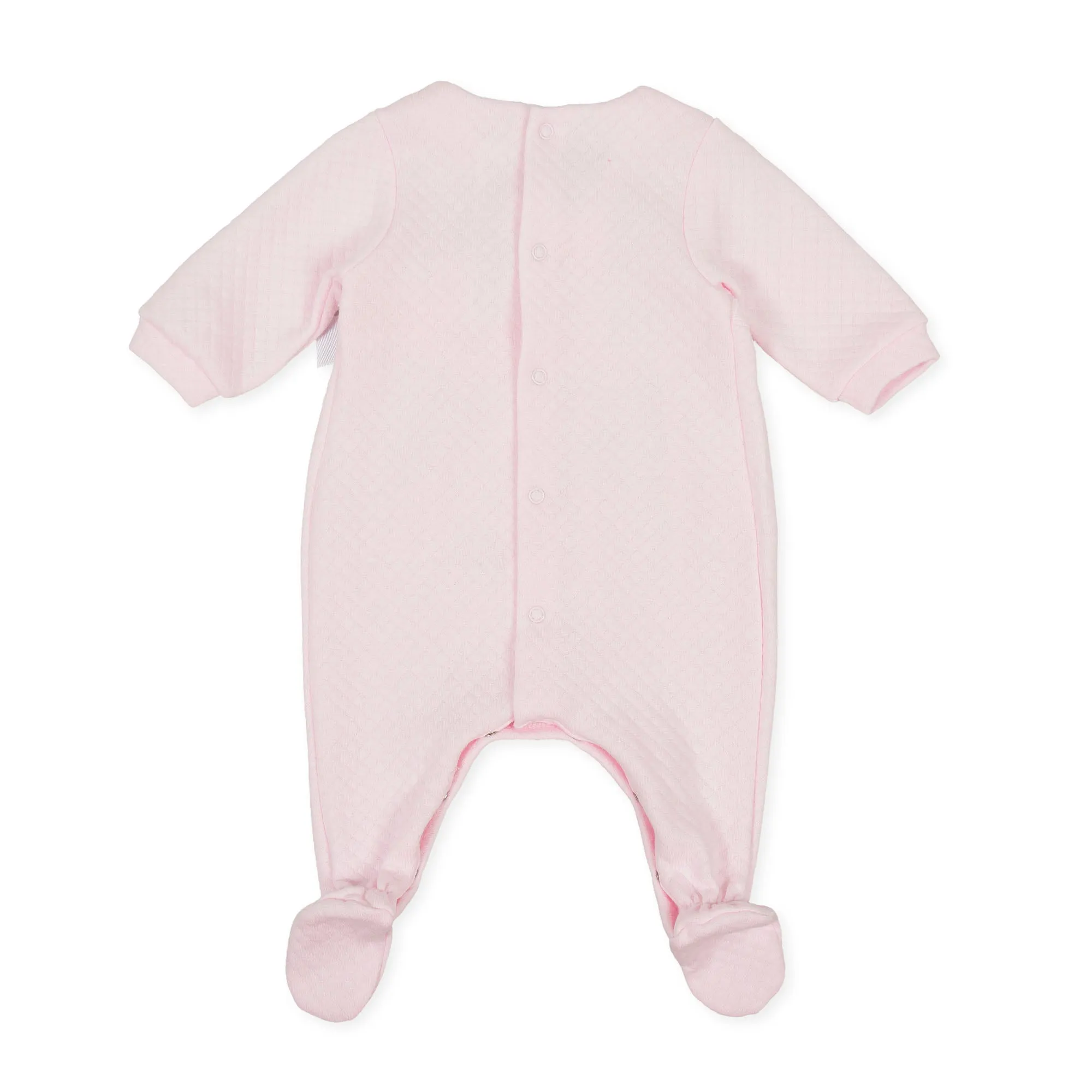 Tutto Piccolo 9188 Pelele M/L Tejido Acolchado Babygrow - Pink