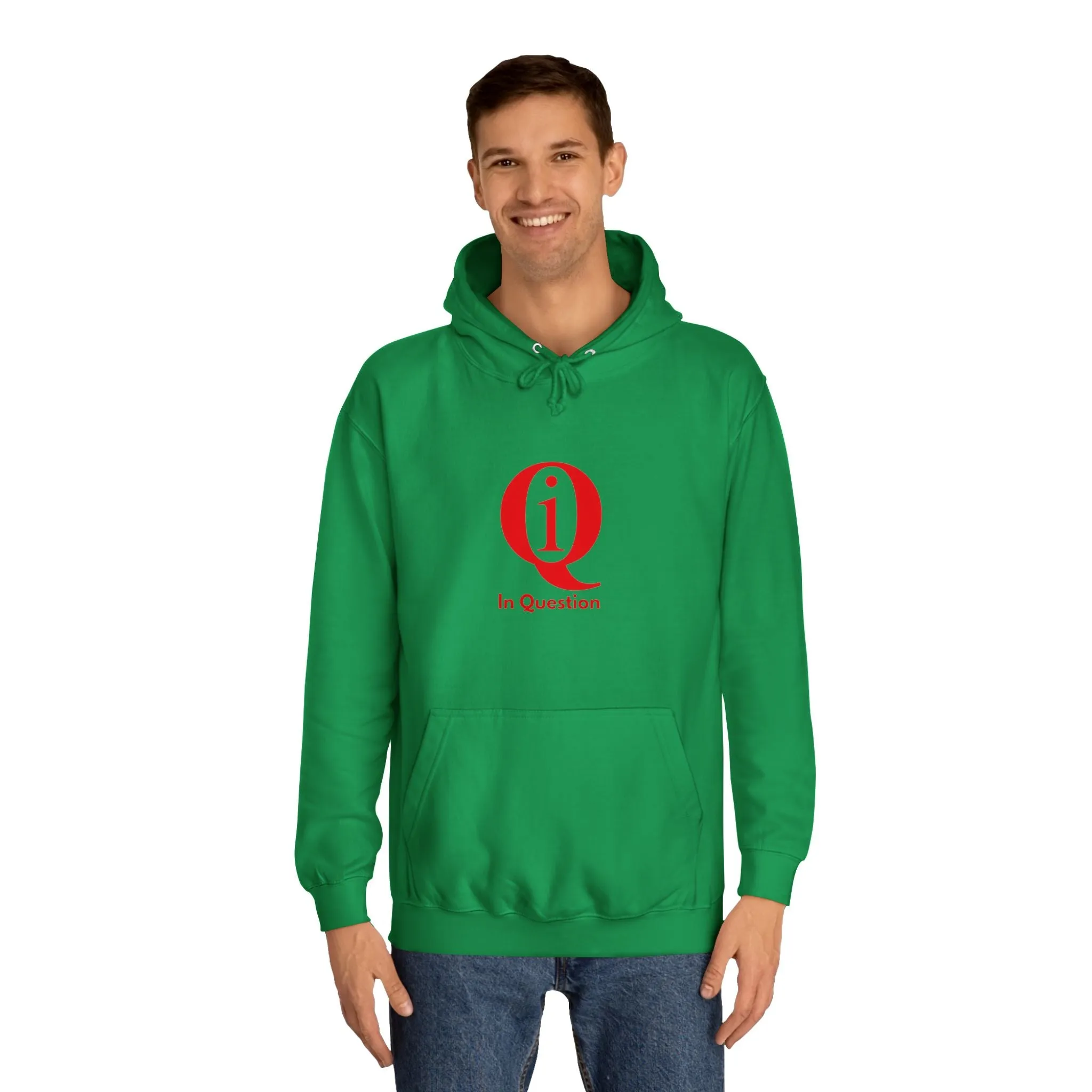 Unisex Orange College Hoodie - 1% ER Graphic Sweatshirt for Students