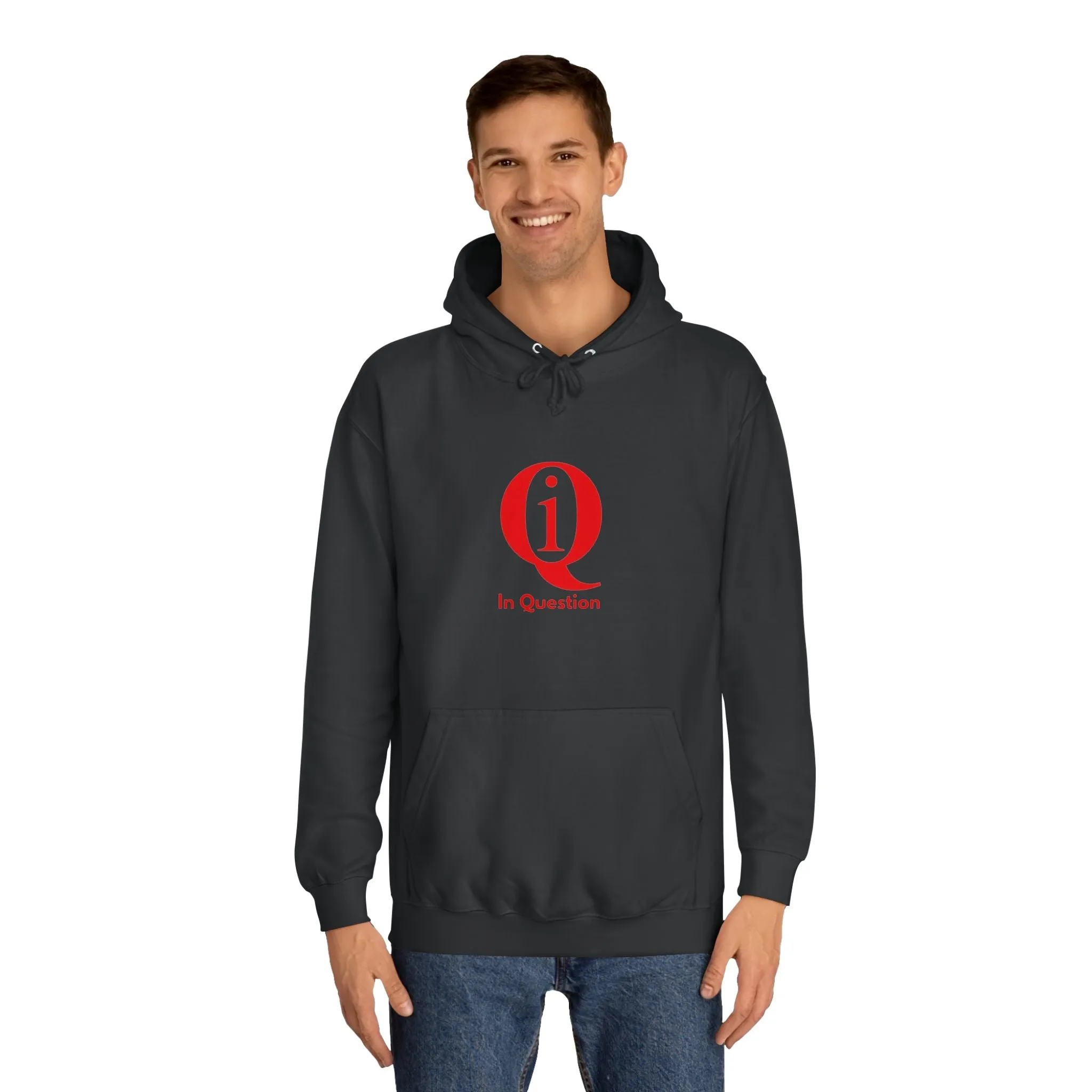 Unisex Orange College Hoodie - 1% ER Graphic Sweatshirt for Students