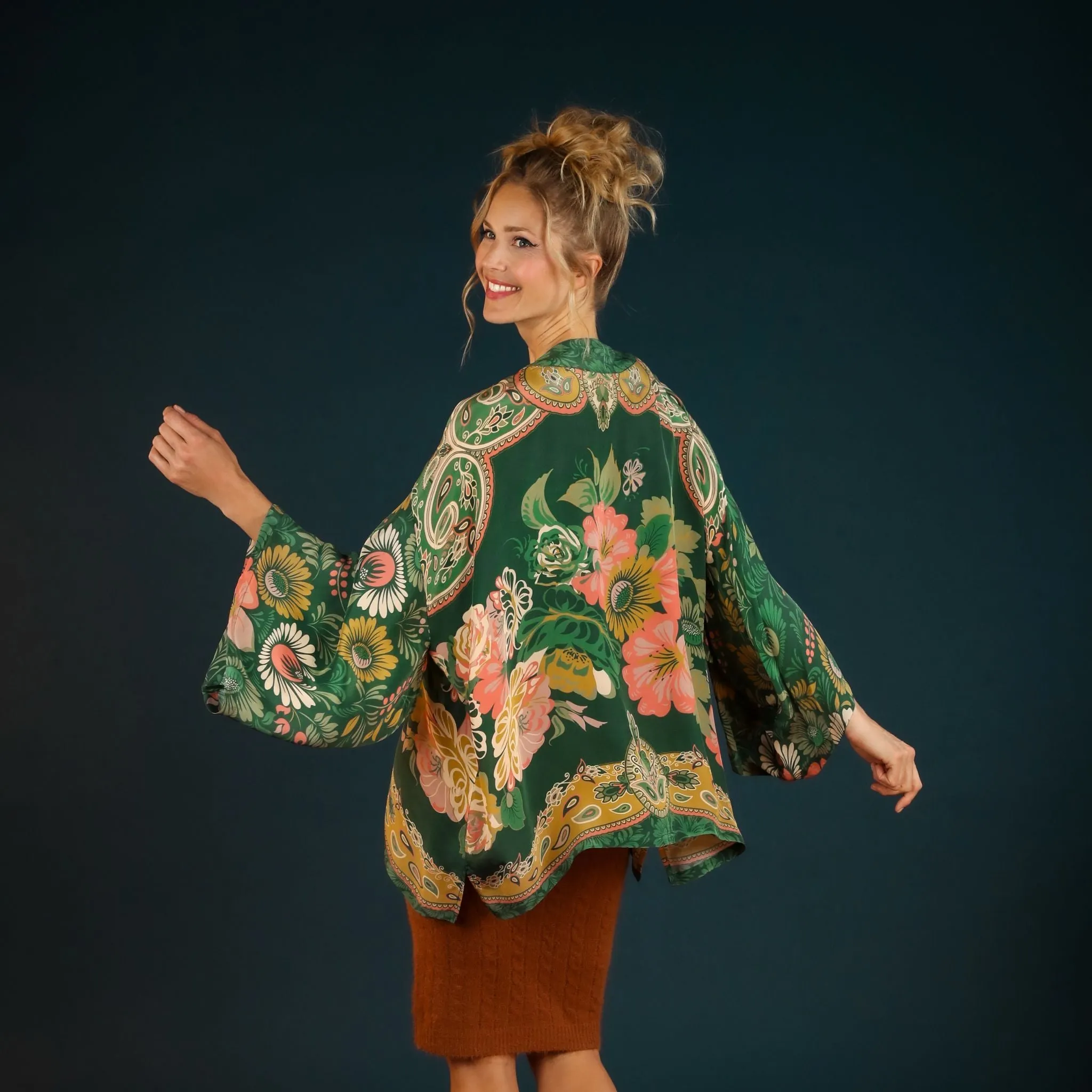Vintage Style Kimono Jacket