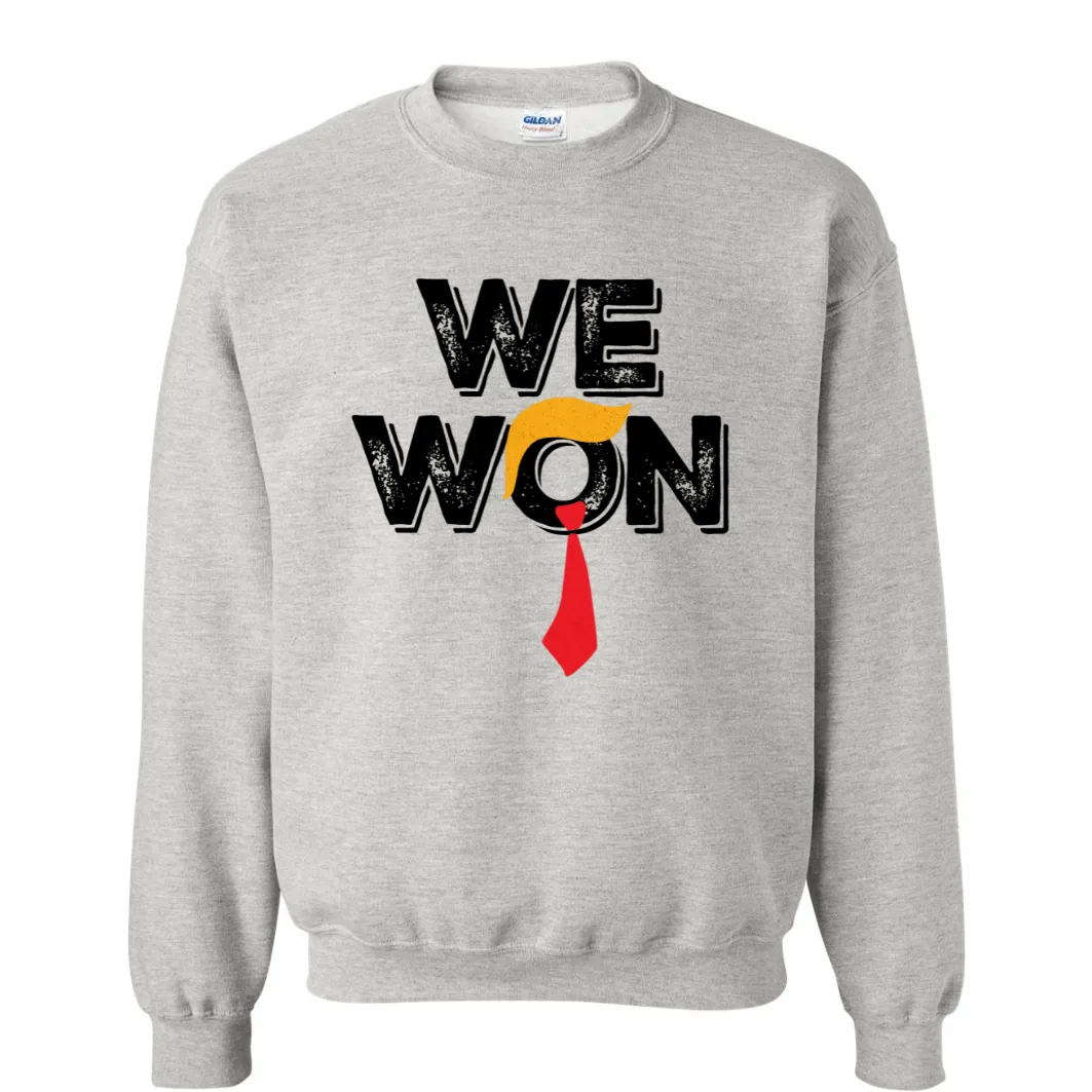 We Won Shirt - Relaxed Fit Unisex Apparel Printed in the USA Casual Comfortable
