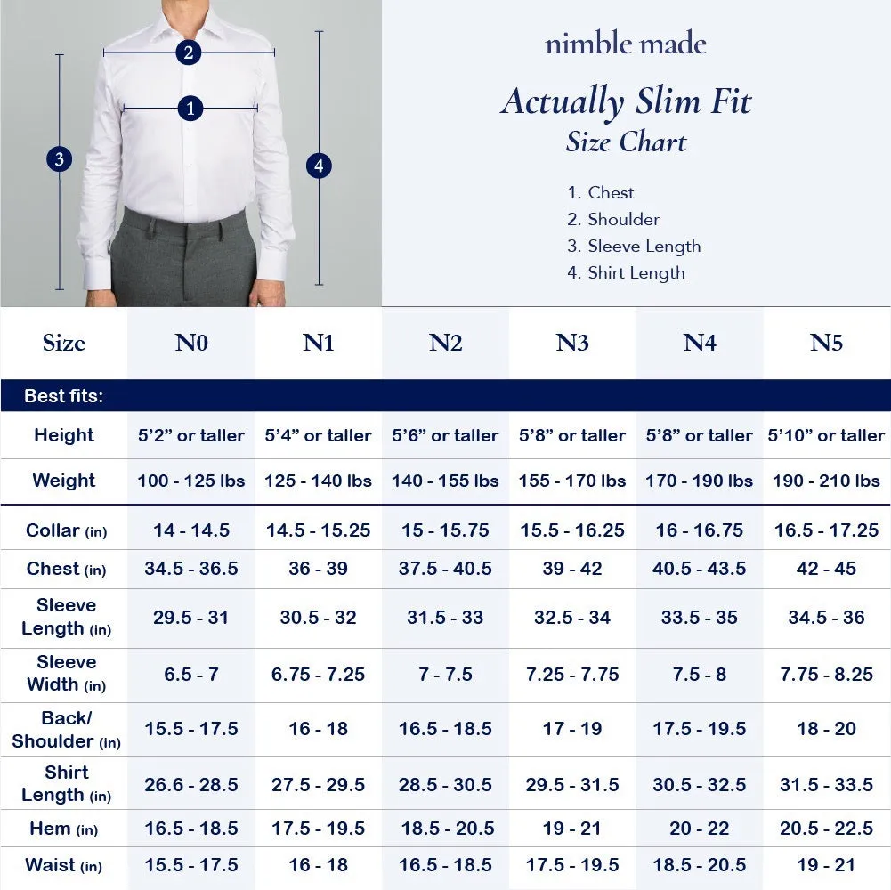 White Collar Speckled Dress Shirt | The Blue Skies
